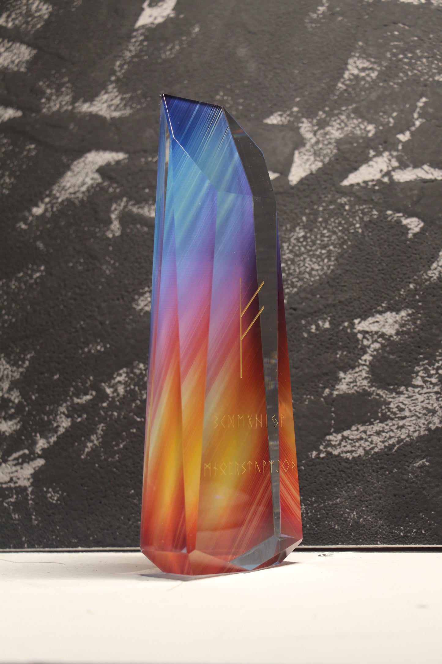 Custom Rune Crystal Ornament – Choose Any Rune BLATANT REBELLION