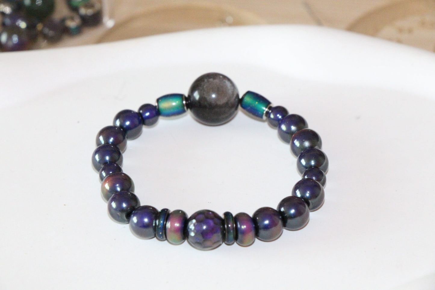 Emotion-Energy Sensing Color-Changing Bracelet