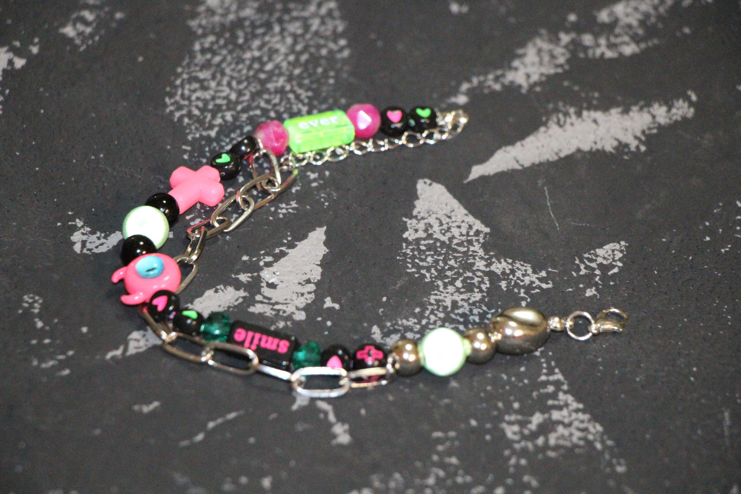 Green Day album themed bracelet