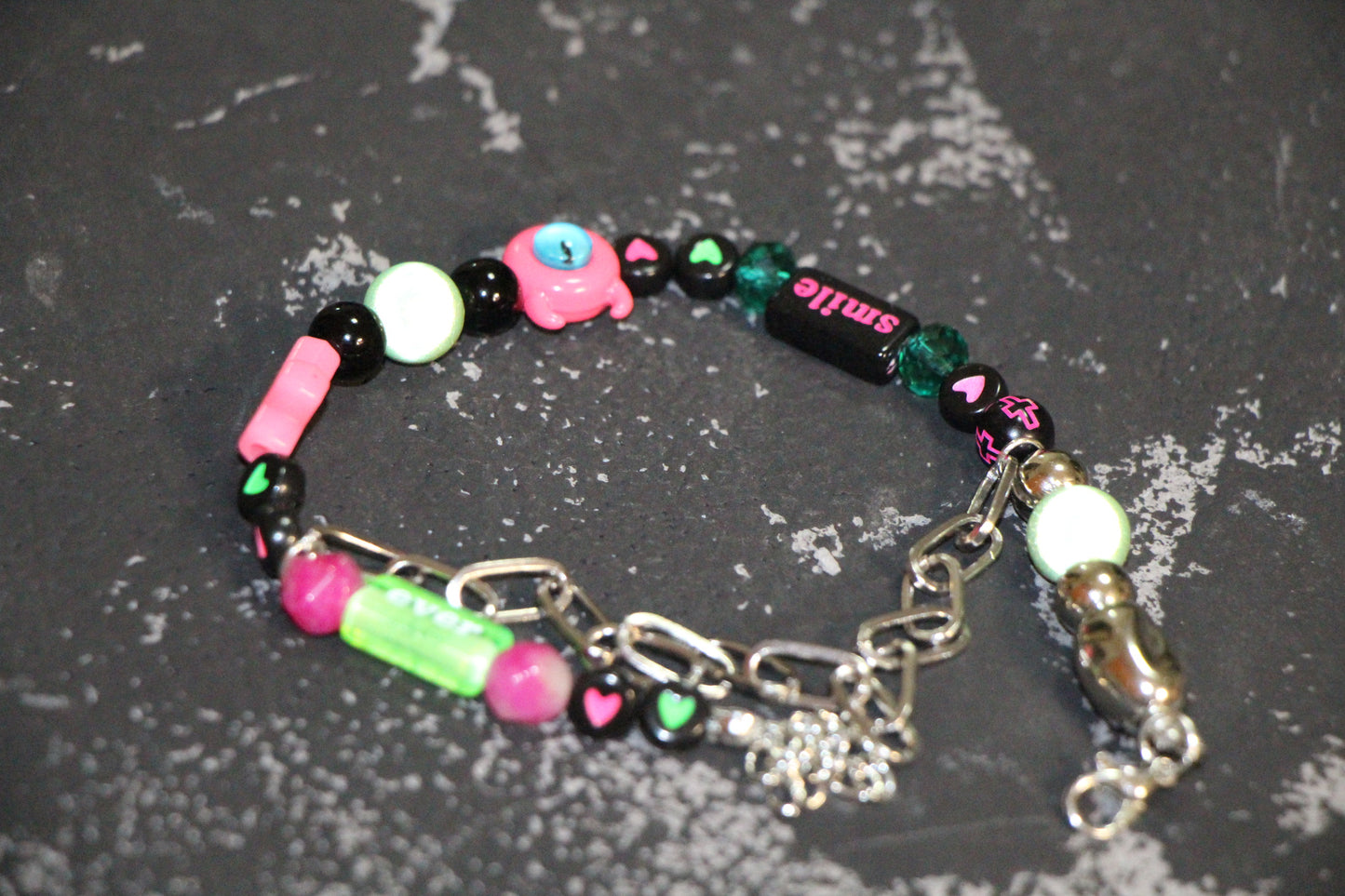 Green Day album themed bracelet