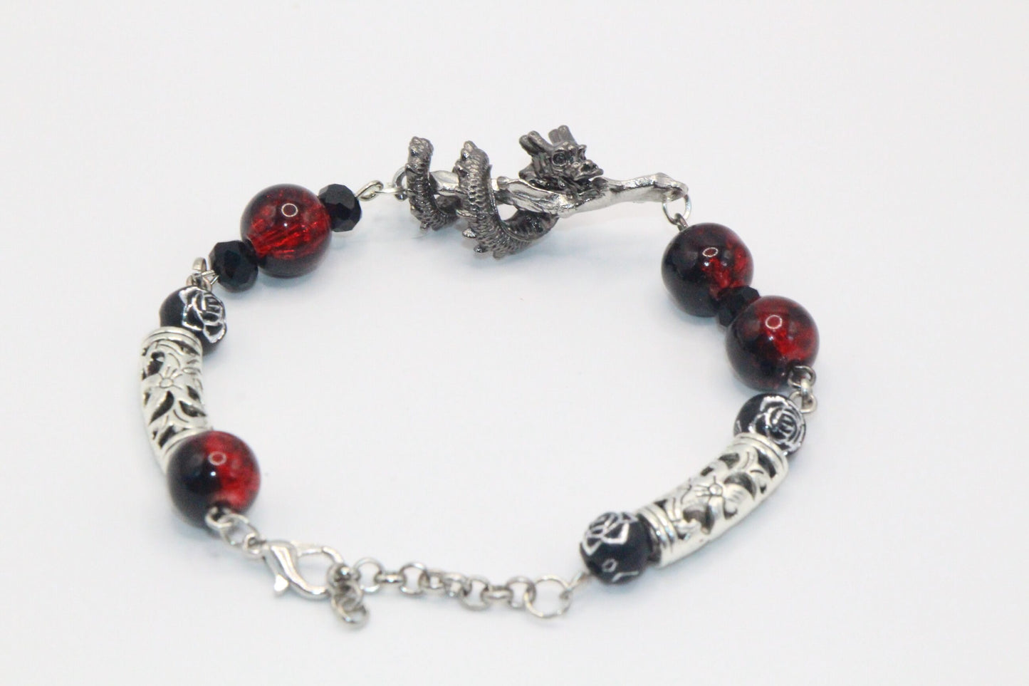 ACDC band theme bracelet