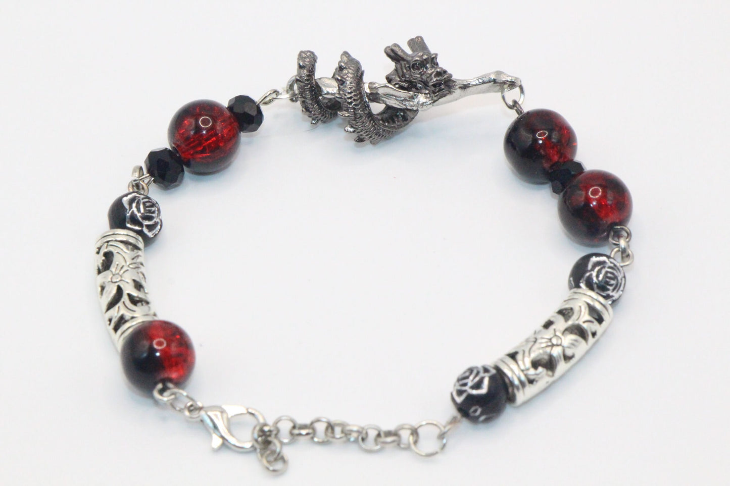 ACDC band theme bracelet