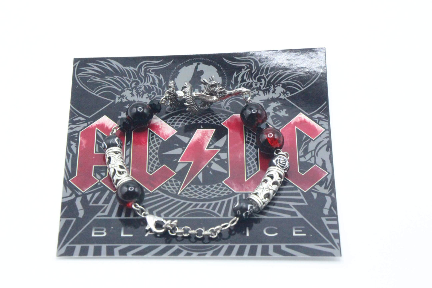 ACDC band theme bracelet